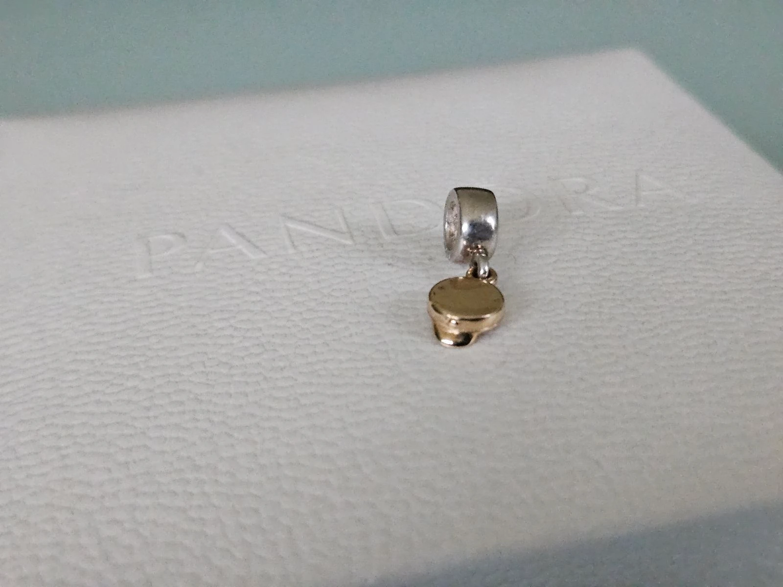 Pandora bicolor dangle hanger graduation cap